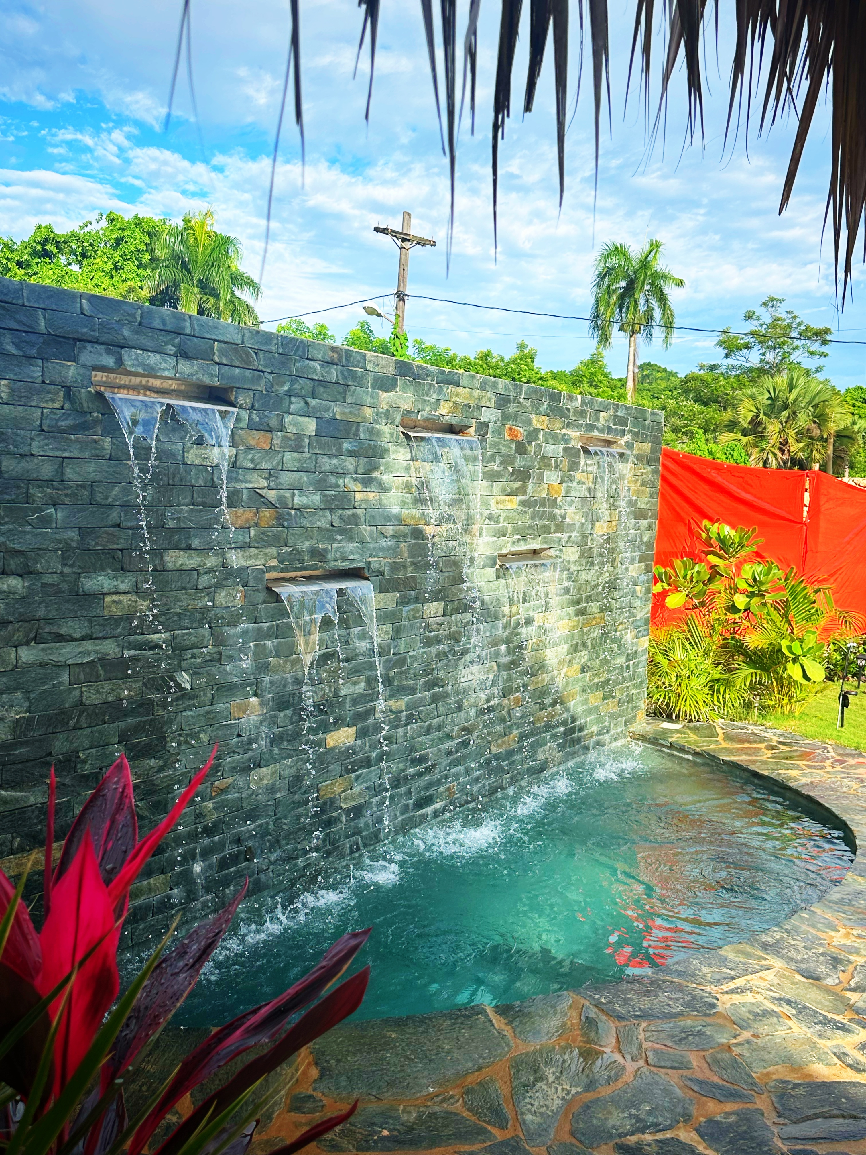 Eco villa garden at Villas GAL